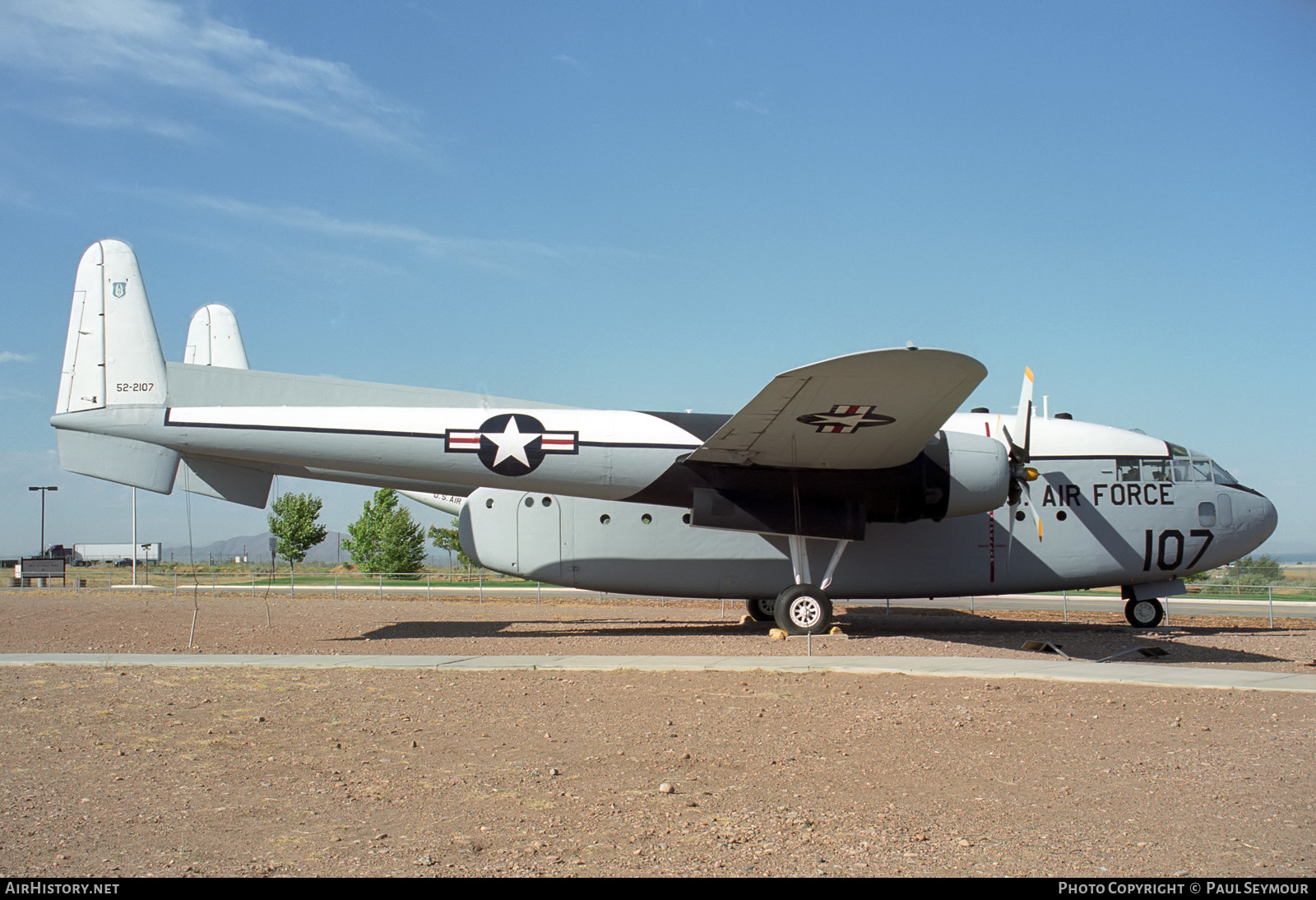 Aircraft Photo of 52-2107 | Fairchild C-119G Flying Boxcar | USA - Air Force | AirHistory.net #471692