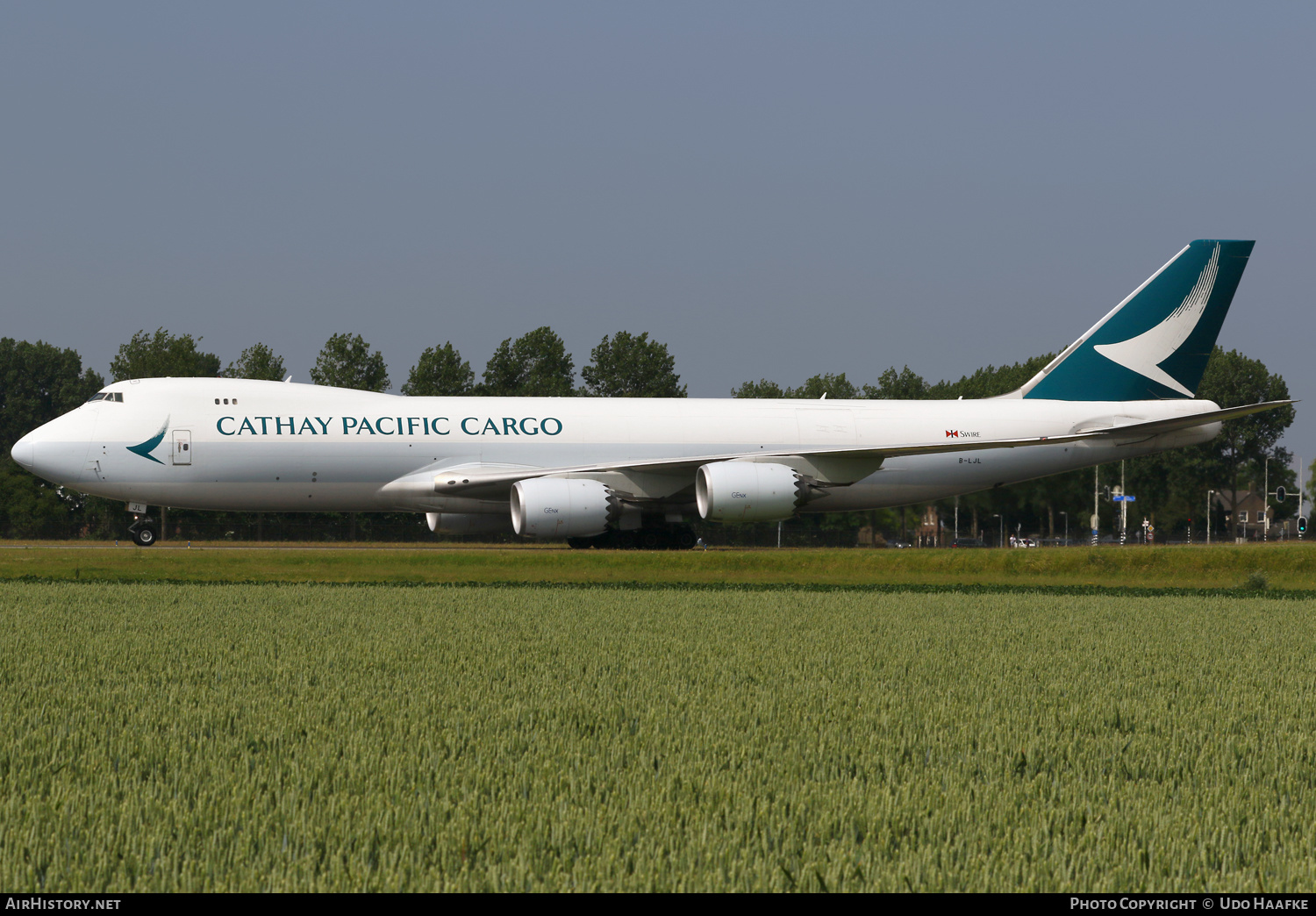 Aircraft Photo of B-LJL | Boeing 747-867F/SCD | Cathay Pacific Airways Cargo | AirHistory.net #471709