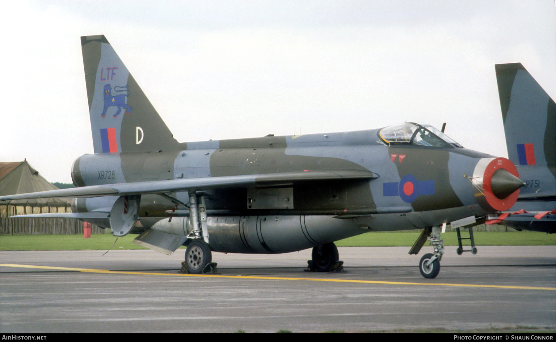 Aircraft Photo of XR728 | English Electric Lightning F6 | UK - Air Force | AirHistory.net #471714