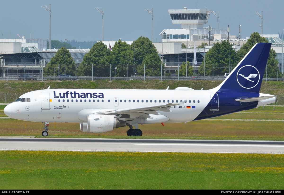 Aircraft Photo of D-AILC | Airbus A319-114 | Lufthansa | AirHistory.net #471737