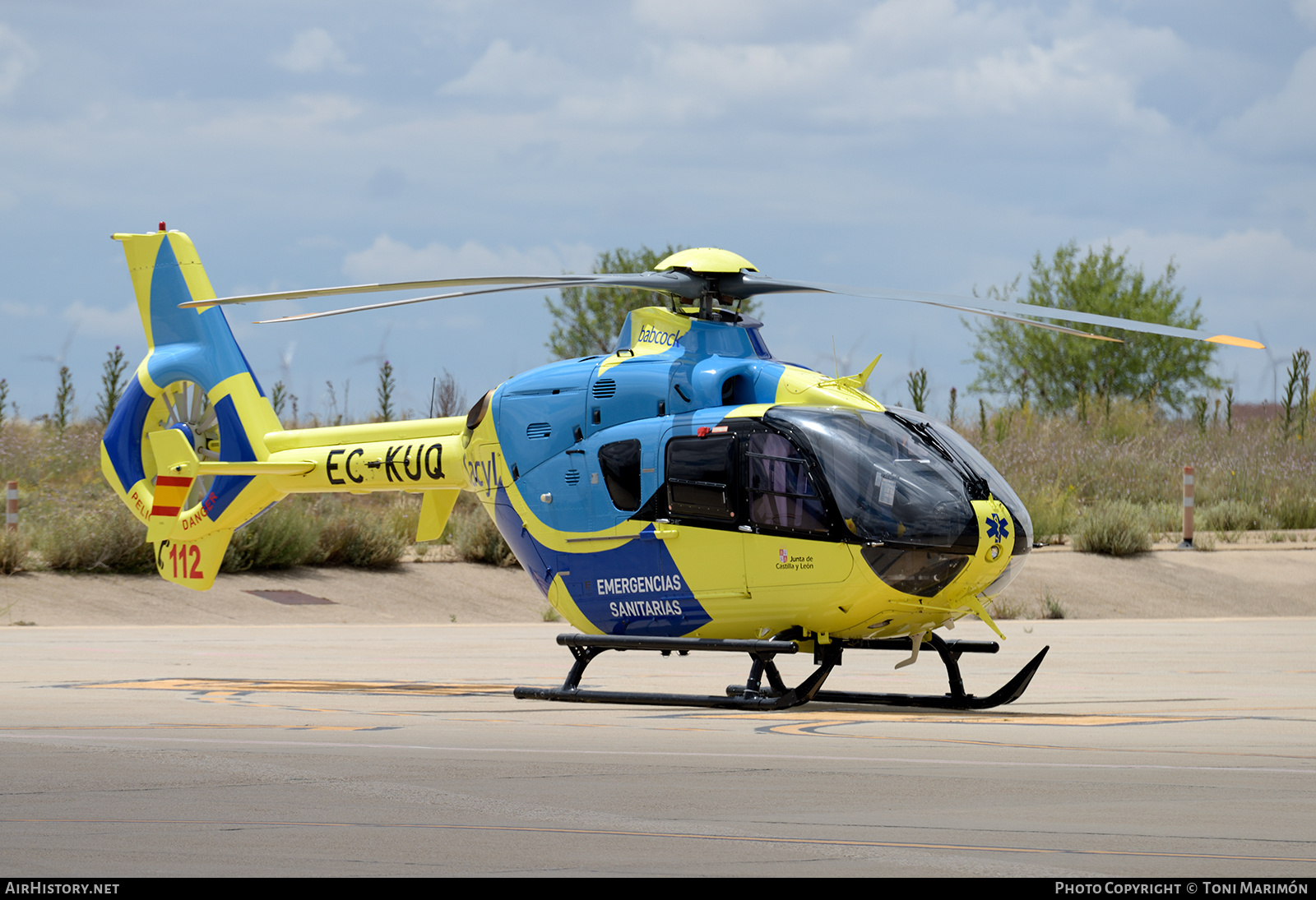 Aircraft Photo of EC-KUQ | Eurocopter EC-135T-2+ | Sacyl - Salud Castilla y León | AirHistory.net #471746