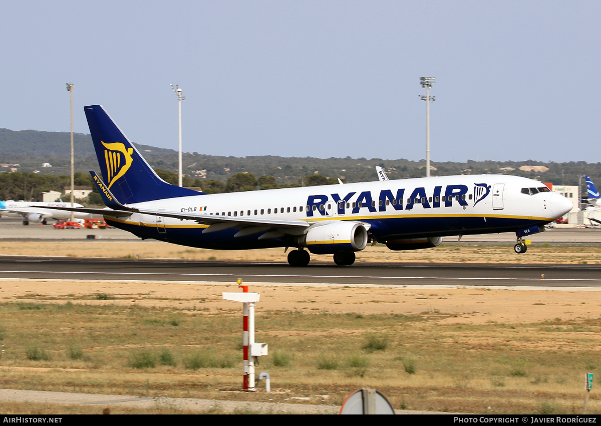 Aircraft Photo of EI-DLB | Boeing 737-8AS | Ryanair | AirHistory.net #471747