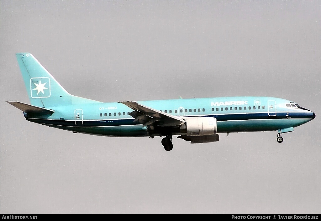 Aircraft Photo of OY-MMO | Boeing 737-3L9 | Maersk Air | AirHistory.net #471748