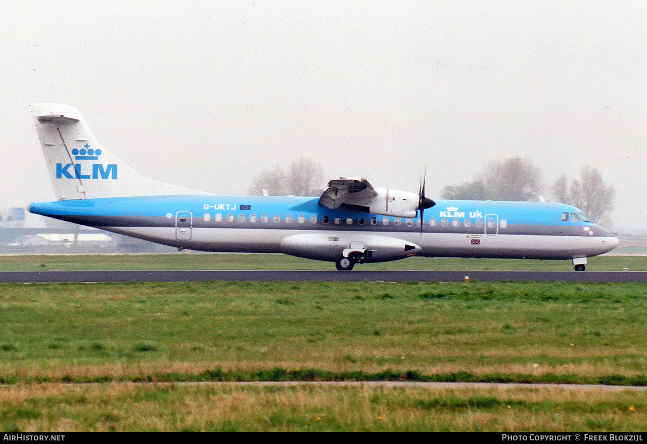 Aircraft Photo of G-UKTJ | ATR ATR-72-202 | KLM UK | AirHistory.net #471761