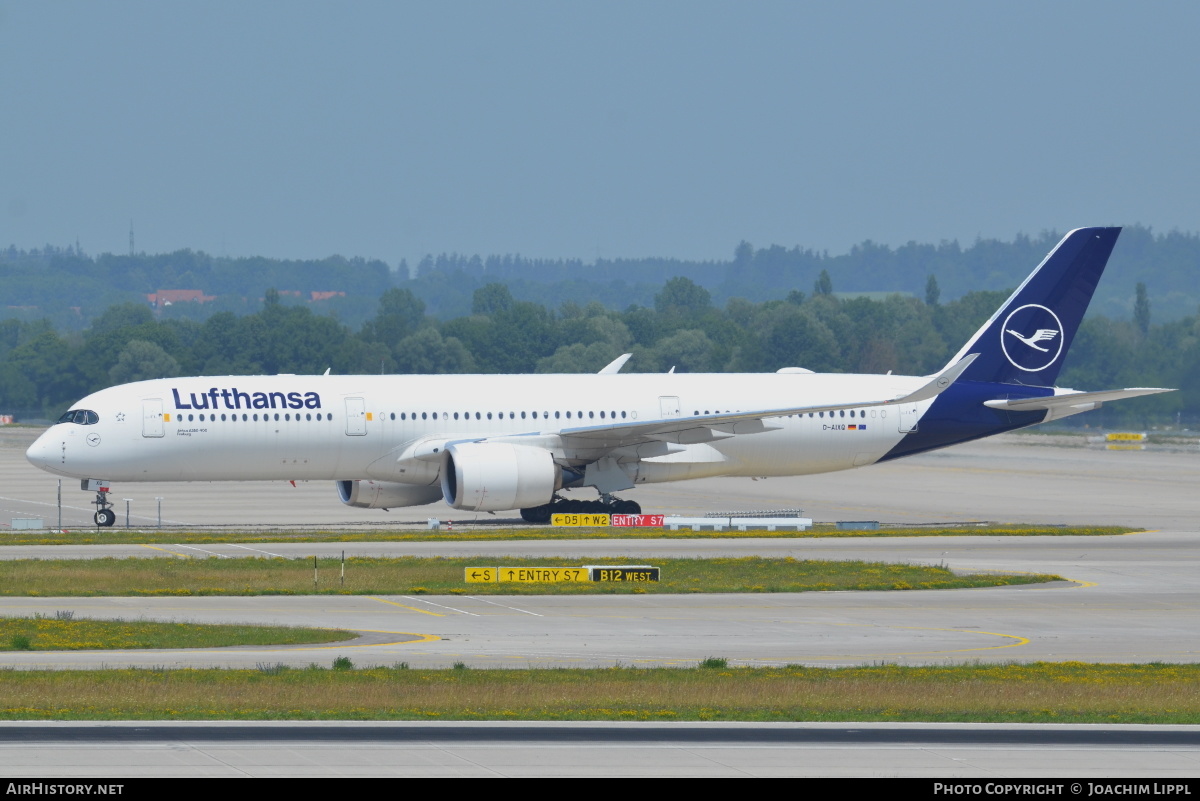 Aircraft Photo of D-AIXQ | Airbus A350-941 | Lufthansa | AirHistory.net #471762