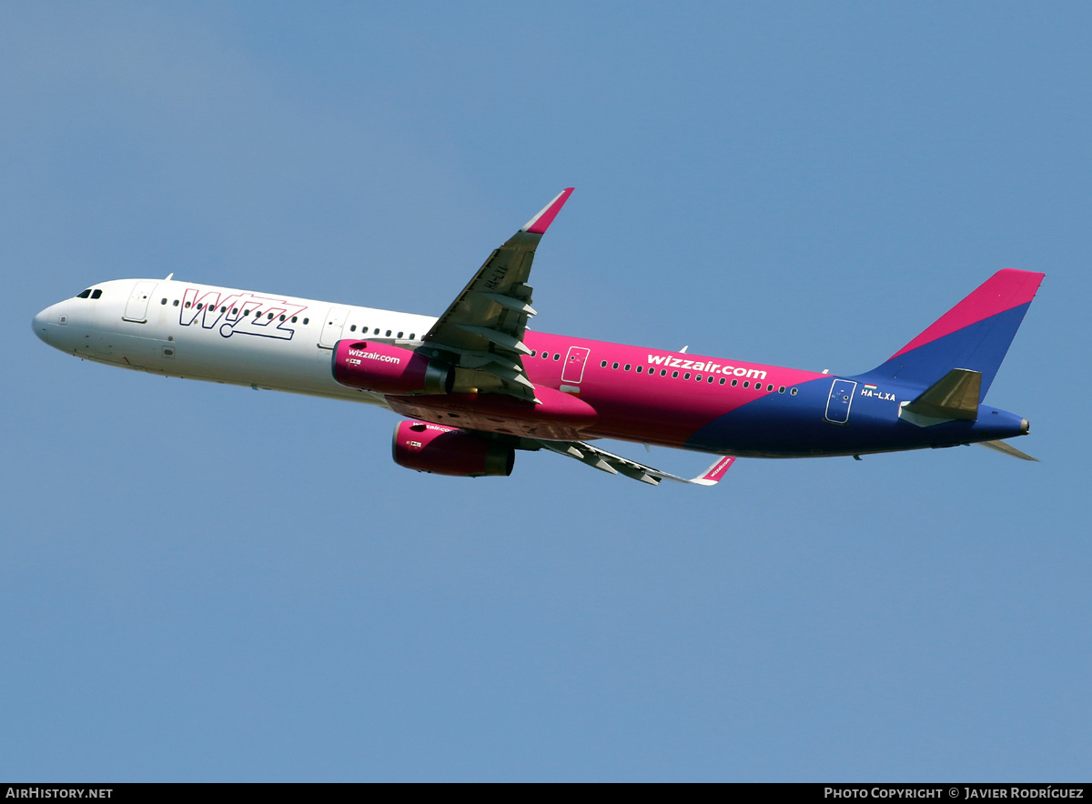 Aircraft Photo of HA-LXA | Airbus A321-231 | Wizz Air | AirHistory.net #471767