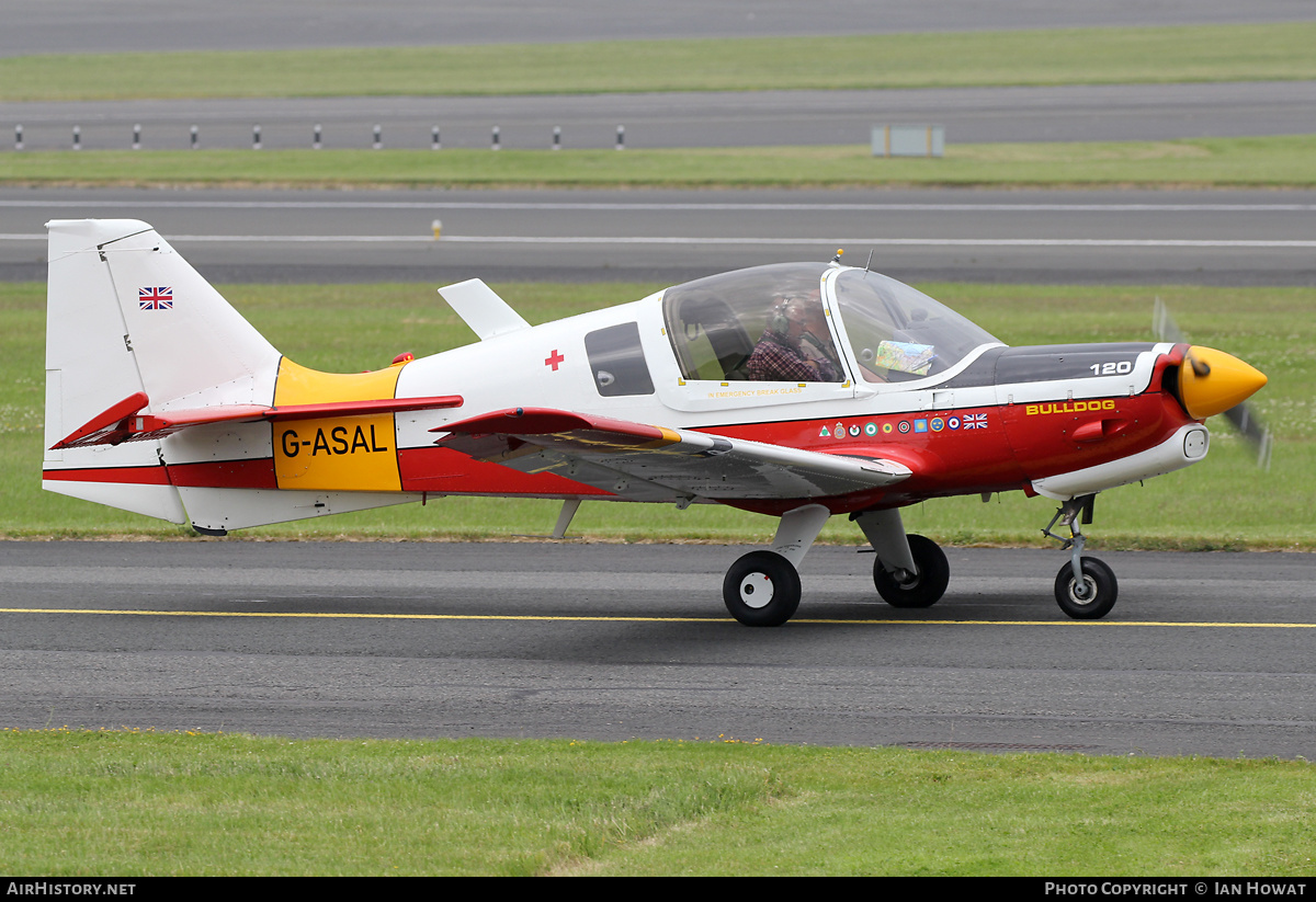 Aircraft Photo of G-ASAL | Scottish Aviation Bulldog 120/124 | AirHistory.net #471792