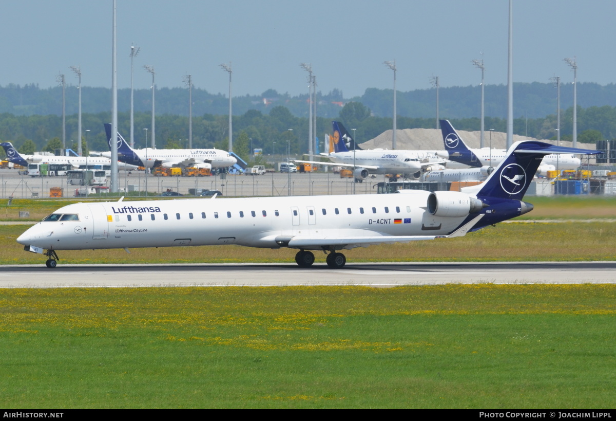 Aircraft Photo of D-ACNT | Bombardier CRJ-900ER NG (CL-600-2D24) | Lufthansa | AirHistory.net #471795