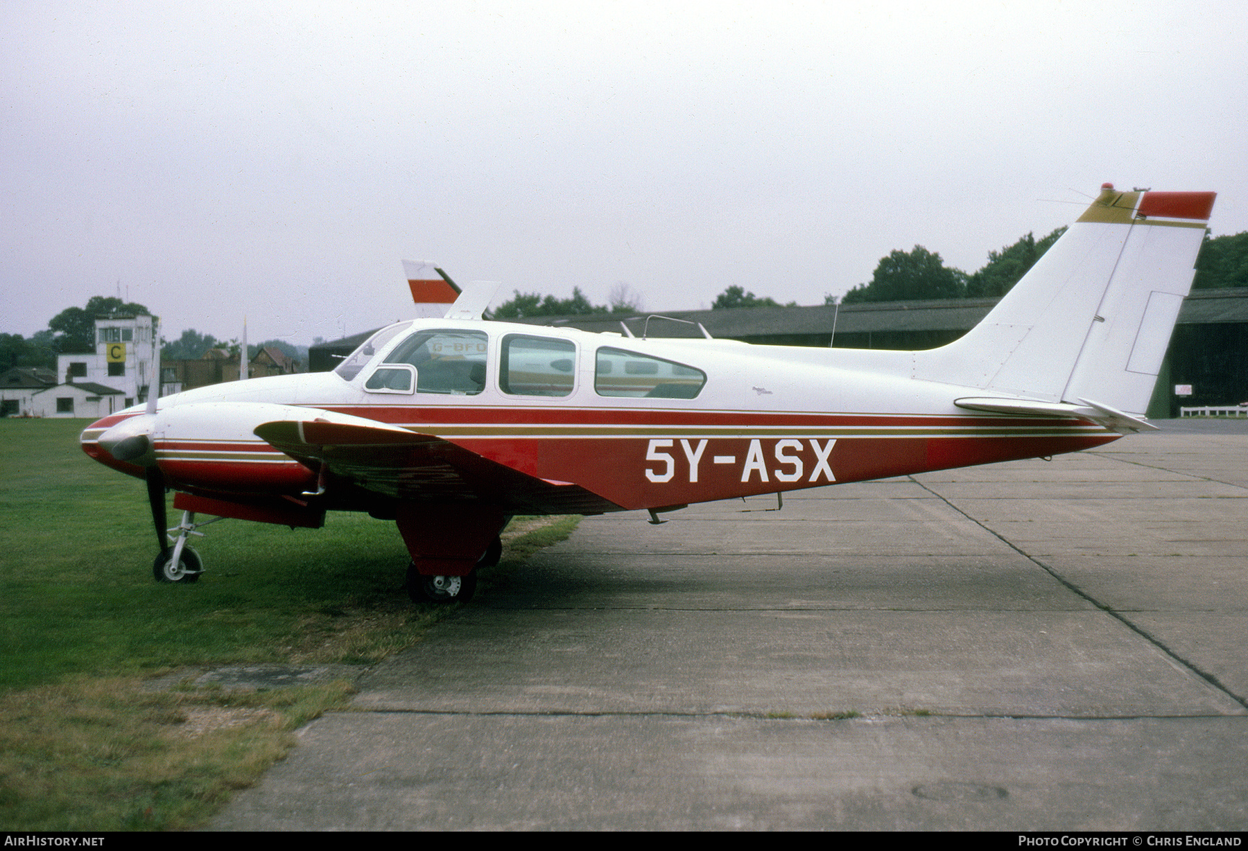 Aircraft Photo of 5Y-ASX | Beech 95-B55 Baron | AirHistory.net #471811