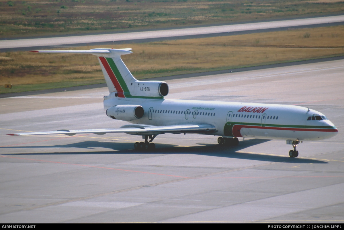 Aircraft Photo of LZ-BTG | Tupolev Tu-154B | Balkan - Bulgarian Airlines | AirHistory.net #471821