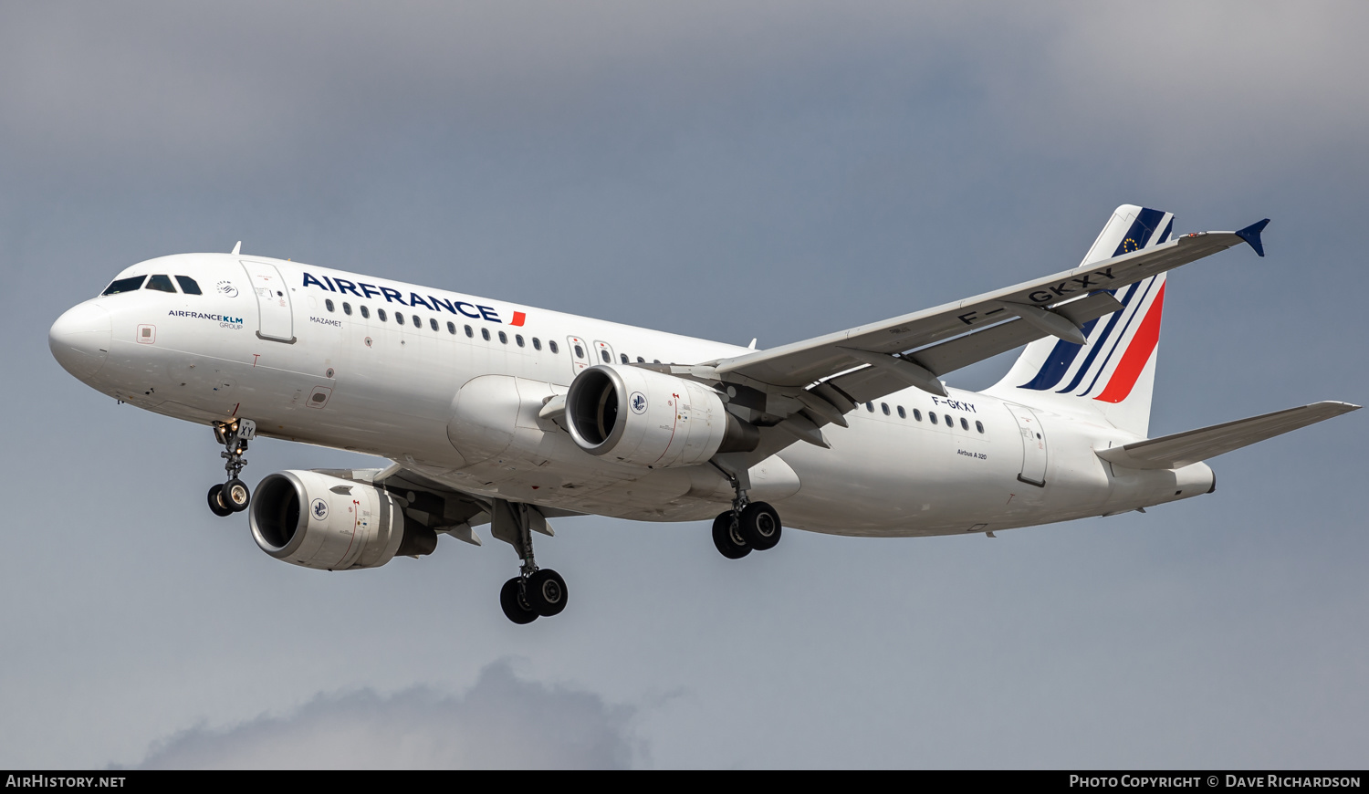Aircraft Photo of F-GKXY | Airbus A320-214 | Air France | AirHistory.net #471829