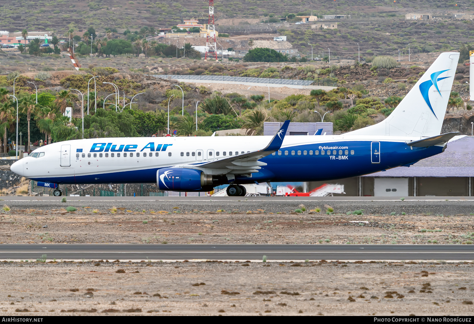 Aircraft Photo of YR-BMK | Boeing 737-82R | Blue Air | AirHistory.net #471855