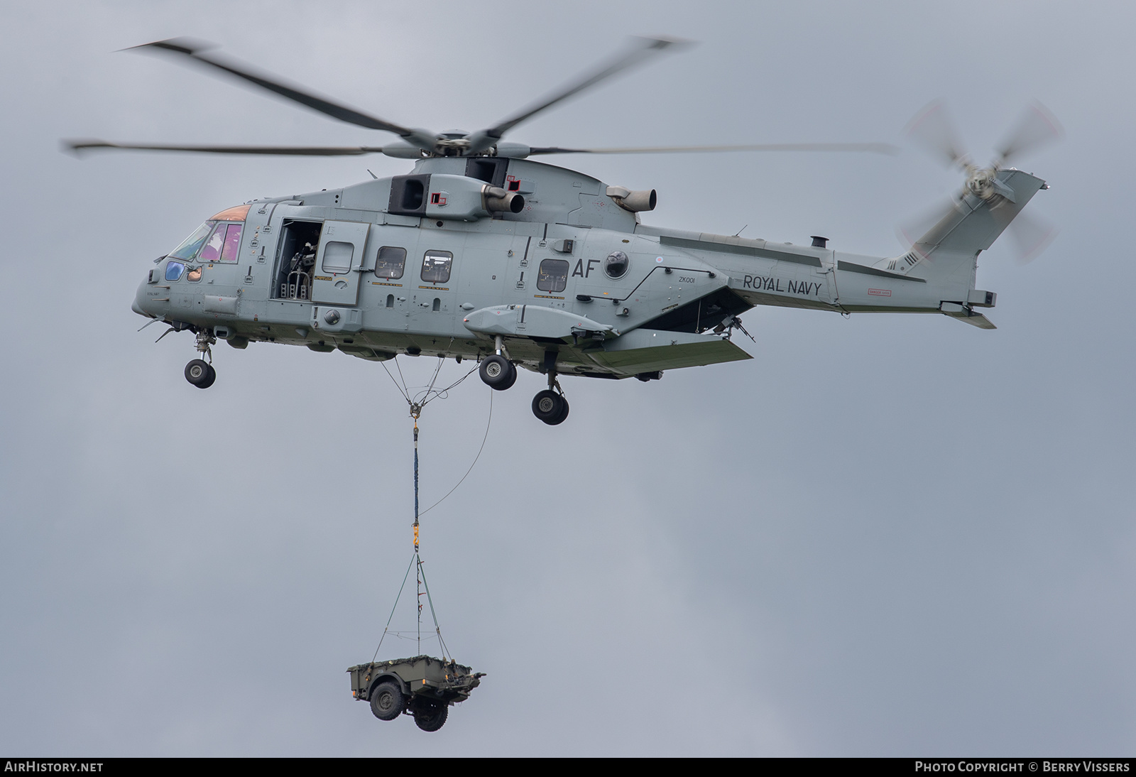 Aircraft Photo of ZK001 | AgustaWestland EH101-512 Merlin HC4A | UK - Navy | AirHistory.net #471859