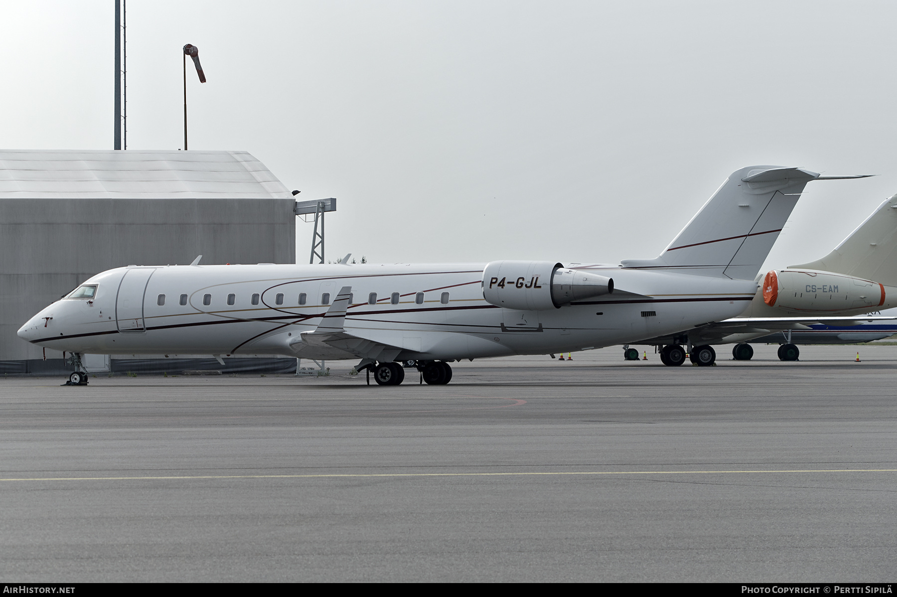 Aircraft Photo of P4-GJL | Bombardier Challenger 850 (CRJ-200SE/CL-600-2B19) | AirHistory.net #471865