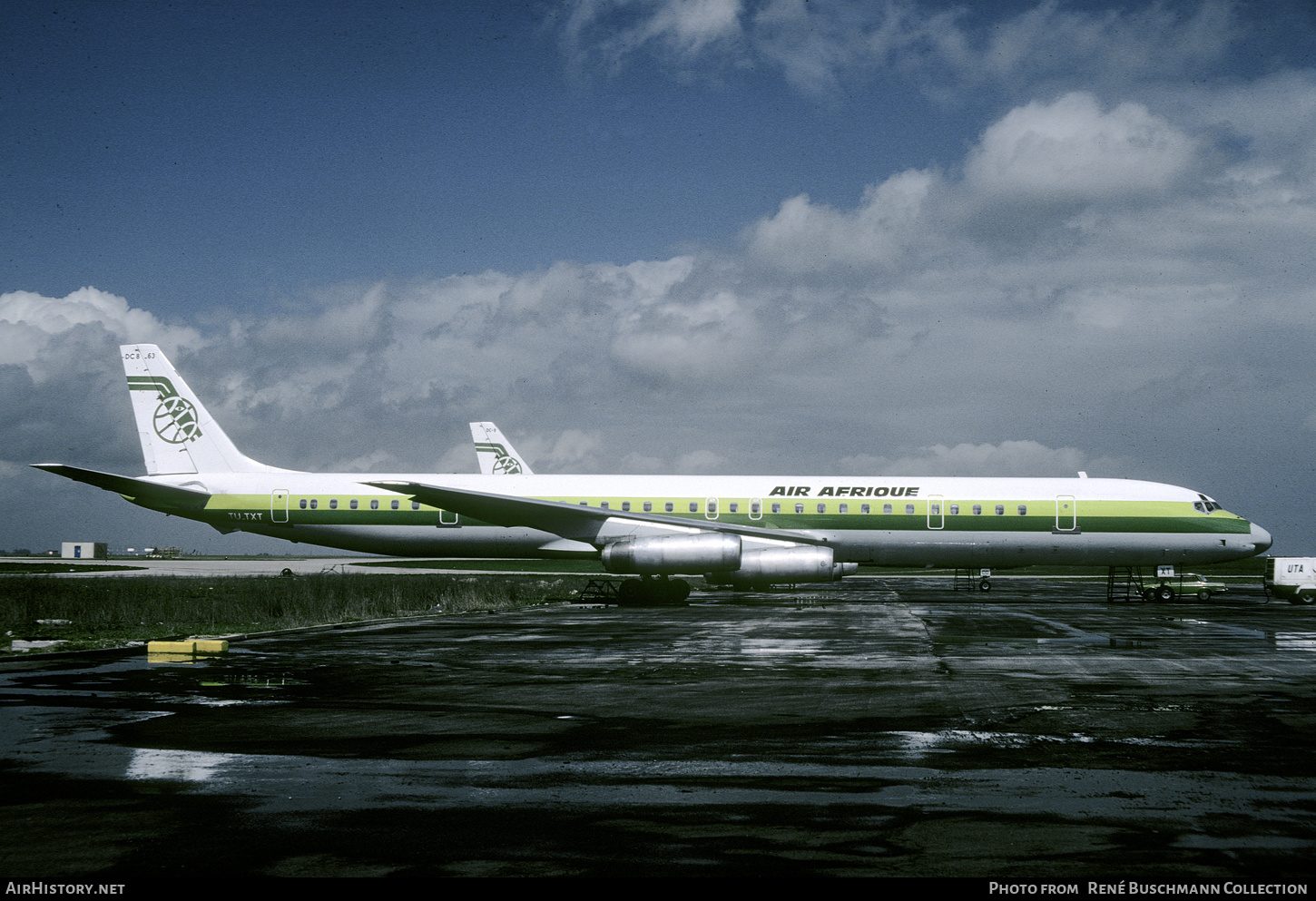 Aircraft Photo of TU-TXT | McDonnell Douglas DC-8-63PF | Air Afrique | AirHistory.net #471874