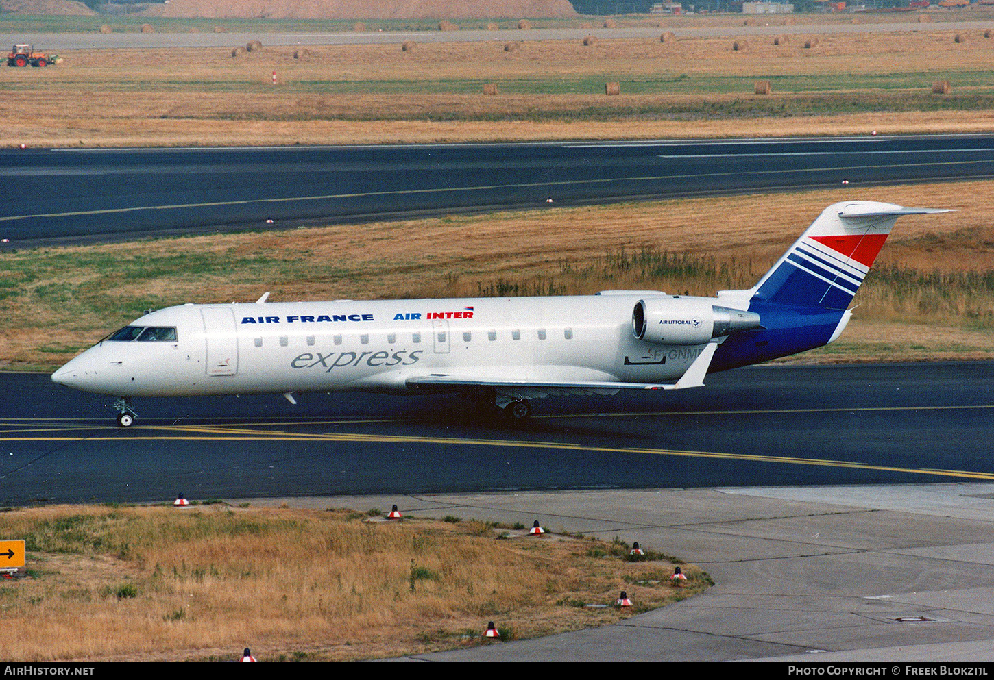Aircraft Photo of F-GNMN | Canadair CRJ-100ER (CL-600-2B19) | Air France Express | AirHistory.net #471875