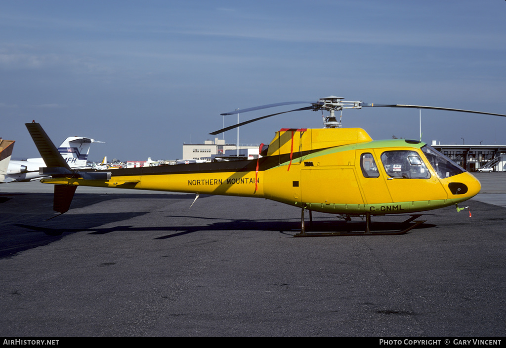 Aircraft Photo of C-GNML | Aerospatiale AS-350D AStar Mk3 | Northern Mountain Helicopters | AirHistory.net #471877