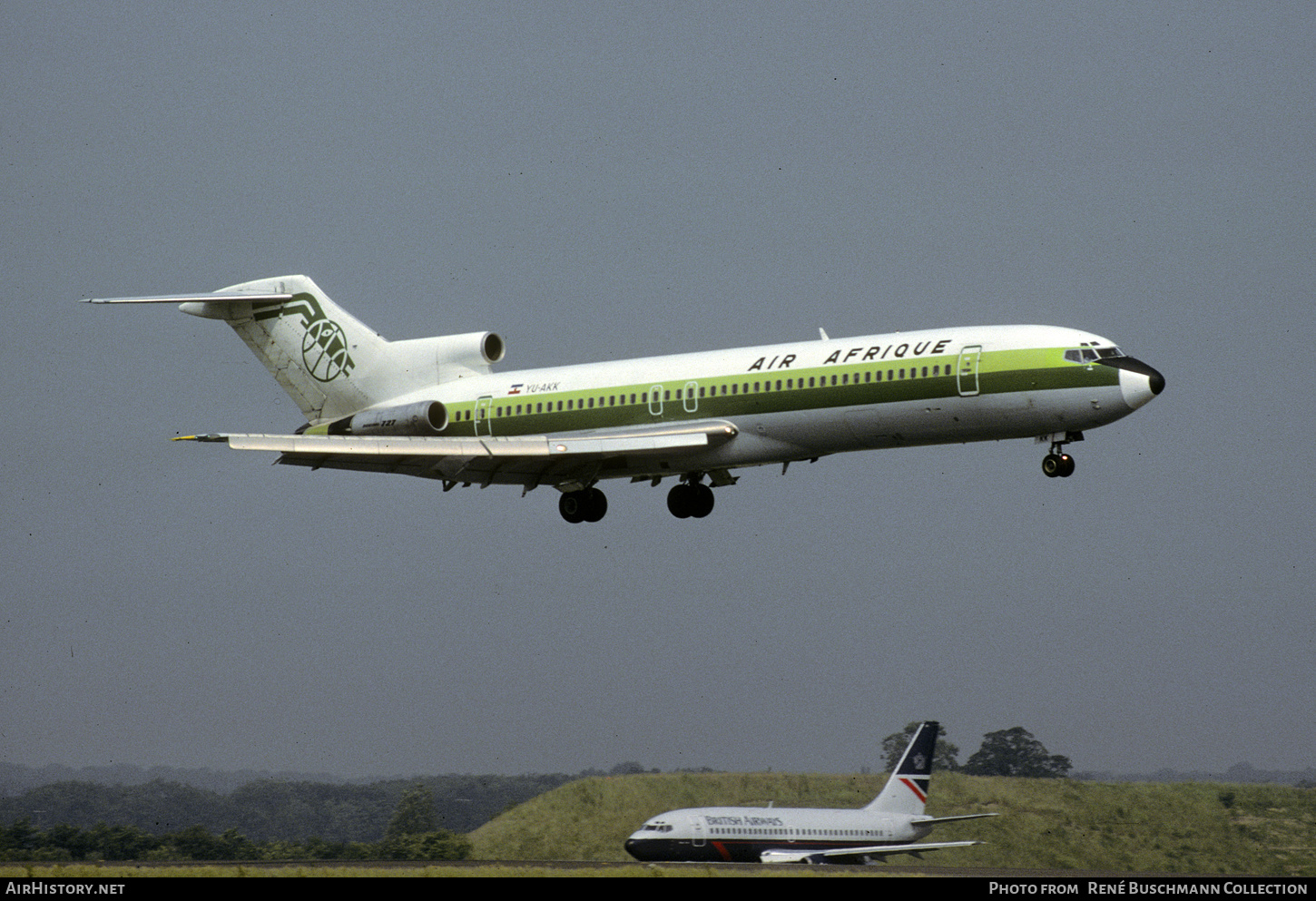 Aircraft Photo of YU-AKK | Boeing 727-2H9/Adv | Air Afrique | AirHistory.net #471887