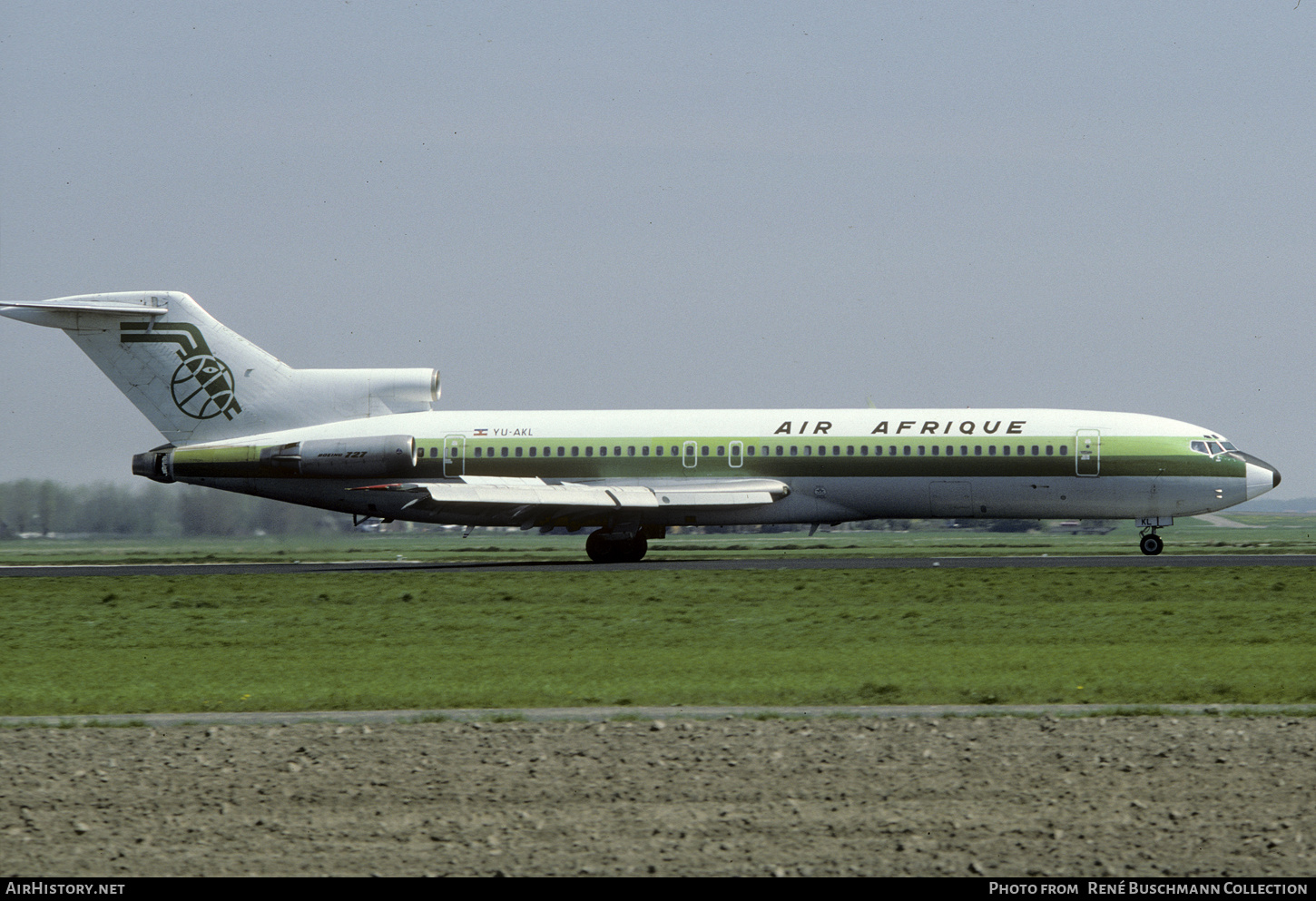 Aircraft Photo of YU-AKL | Boeing 727-2H9/Adv | Air Afrique | AirHistory.net #471893