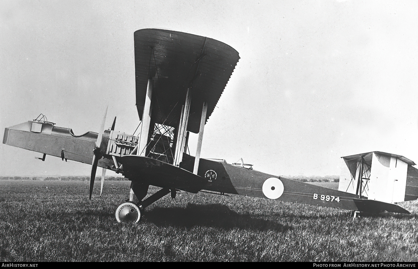 Aircraft Photo of B9974 | Blackburn RT.1 Kangaroo | UK - Air Force | AirHistory.net #471924