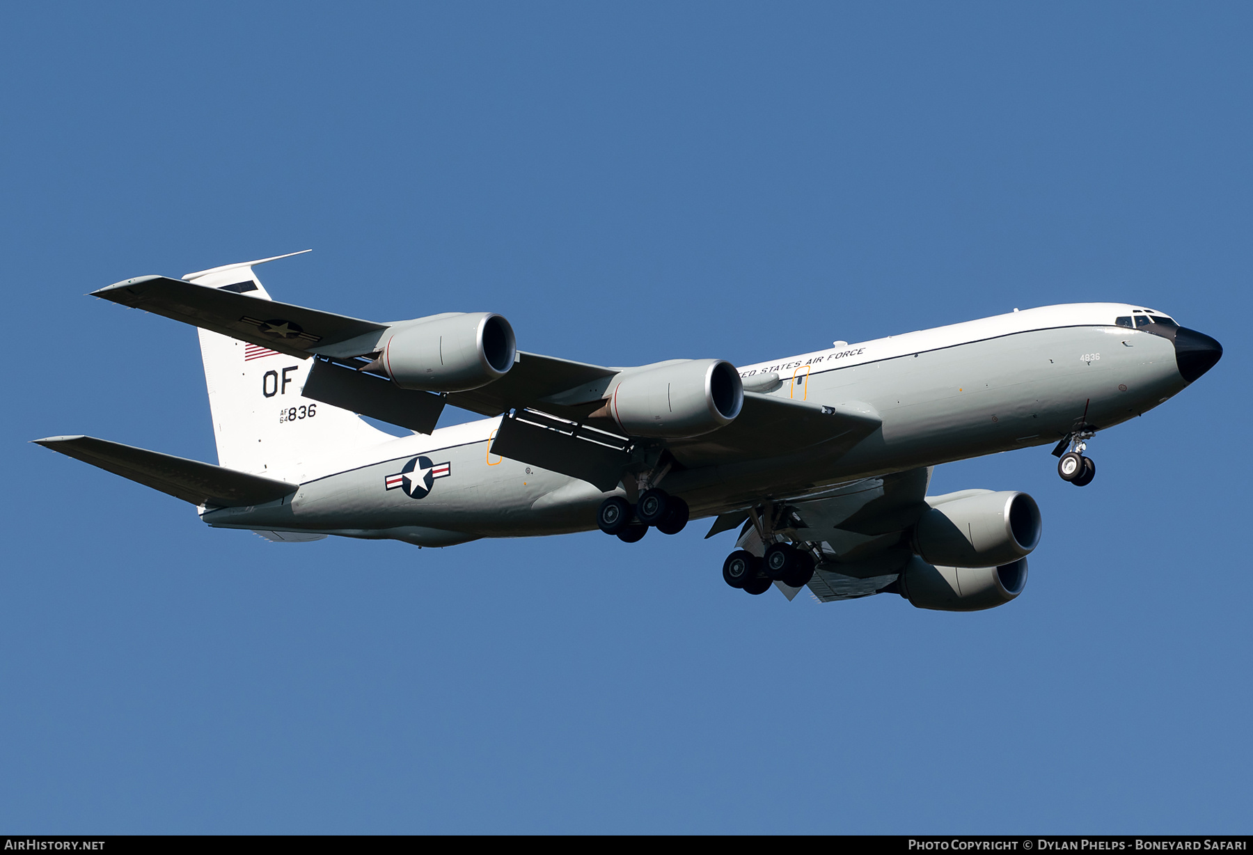 Aircraft Photo of 64-14836 / 14836 | Boeing WC-135R Constant Phoenix | USA - Air Force | AirHistory.net #471927