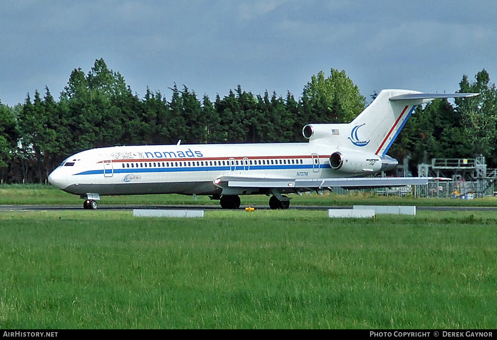 Aircraft Photo of N727M | Boeing 727-221/Adv(RE) Super 27 | Nomads Travel Club | AirHistory.net #471929