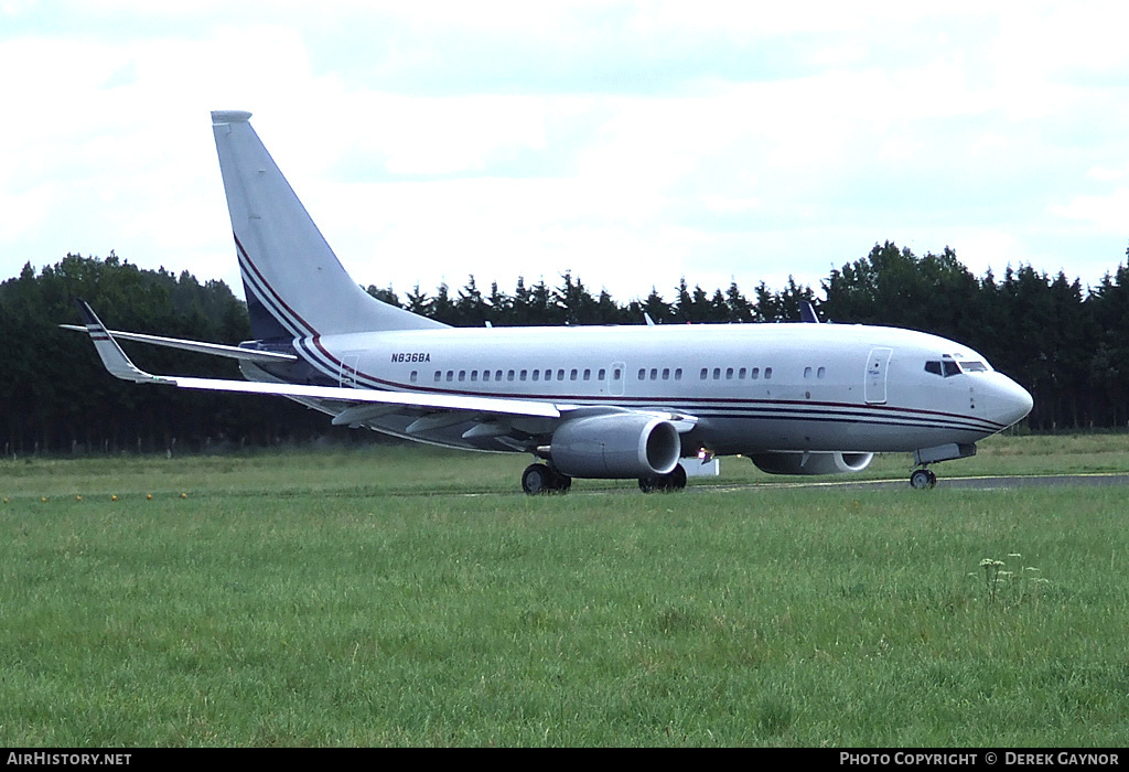 Aircraft Photo of N836BA | Boeing 737-7BC BBJ | AirHistory.net #471952