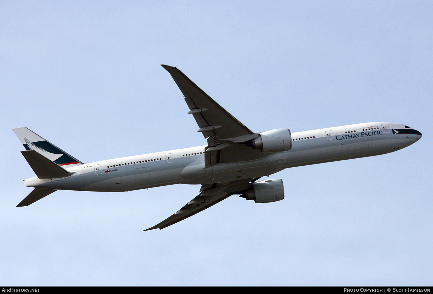 Aircraft Photo of B-KQM | Boeing 777-367/ER | Cathay Pacific Airways | AirHistory.net #471961