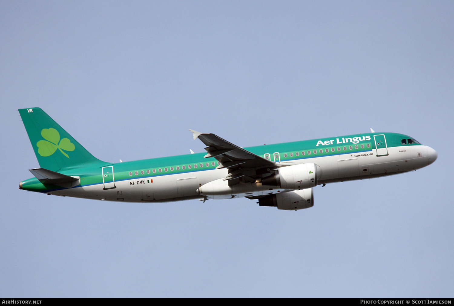 Aircraft Photo of EI-DVK | Airbus A320-214 | Aer Lingus | AirHistory.net #471965