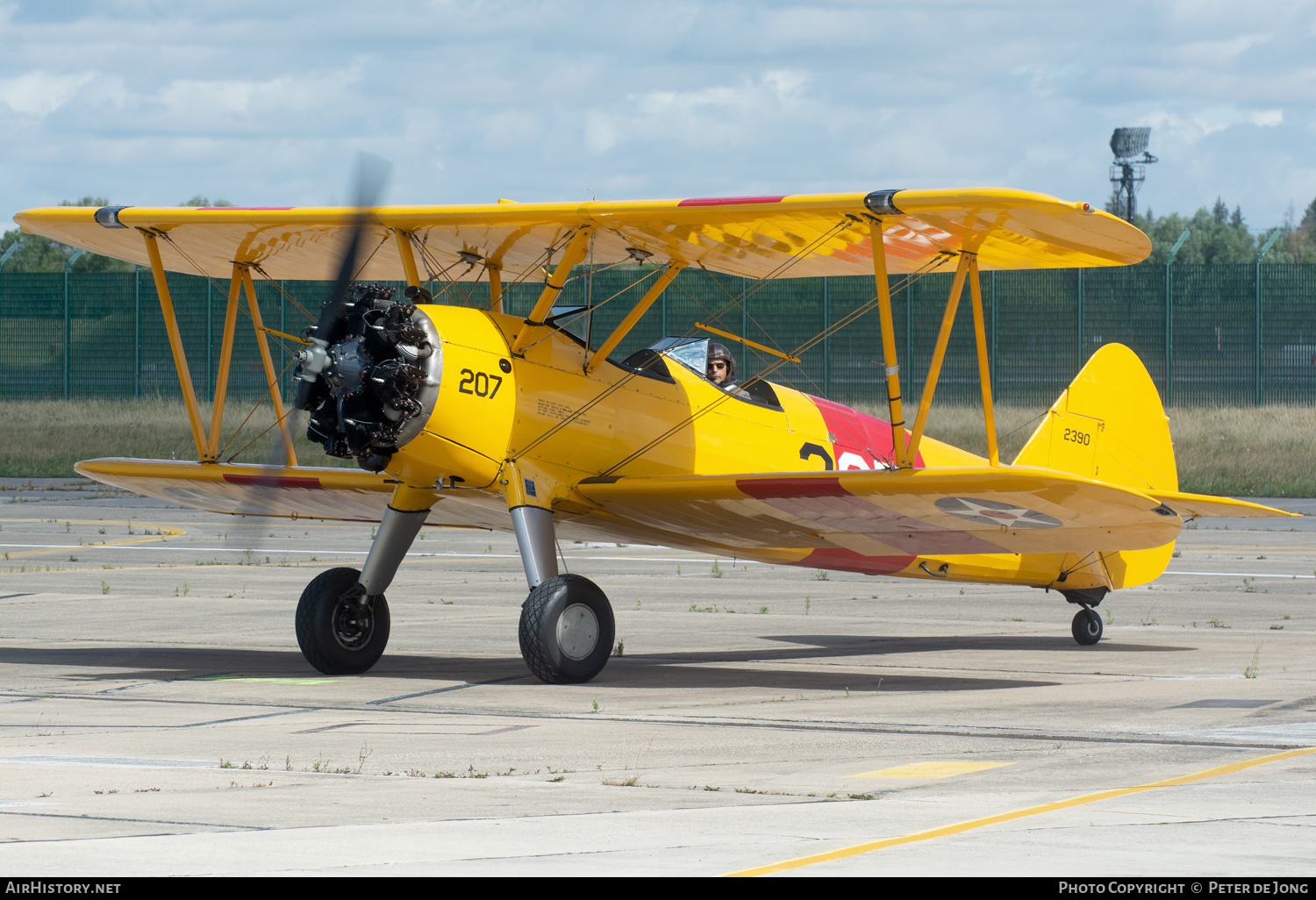 Aircraft Photo of N52533 / 2390 | Stearman PT-17 Kaydet (A75N1) | USA - Navy | AirHistory.net #471977