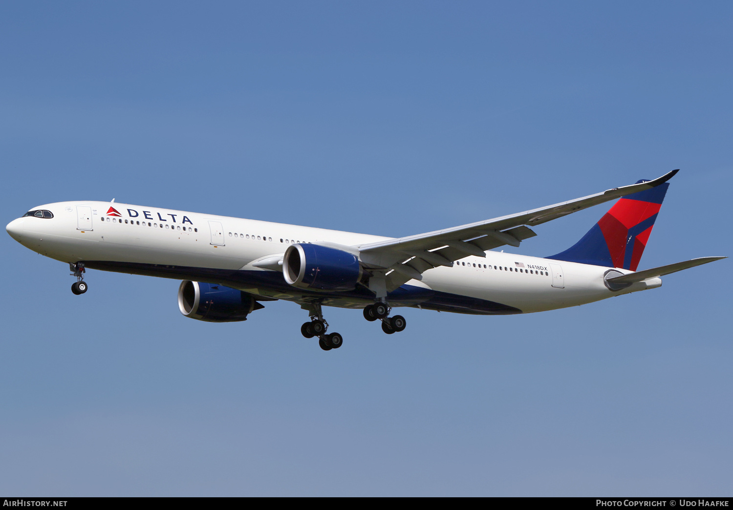 Aircraft Photo of N418DX | Airbus A330-941N | Delta Air Lines | AirHistory.net #471989
