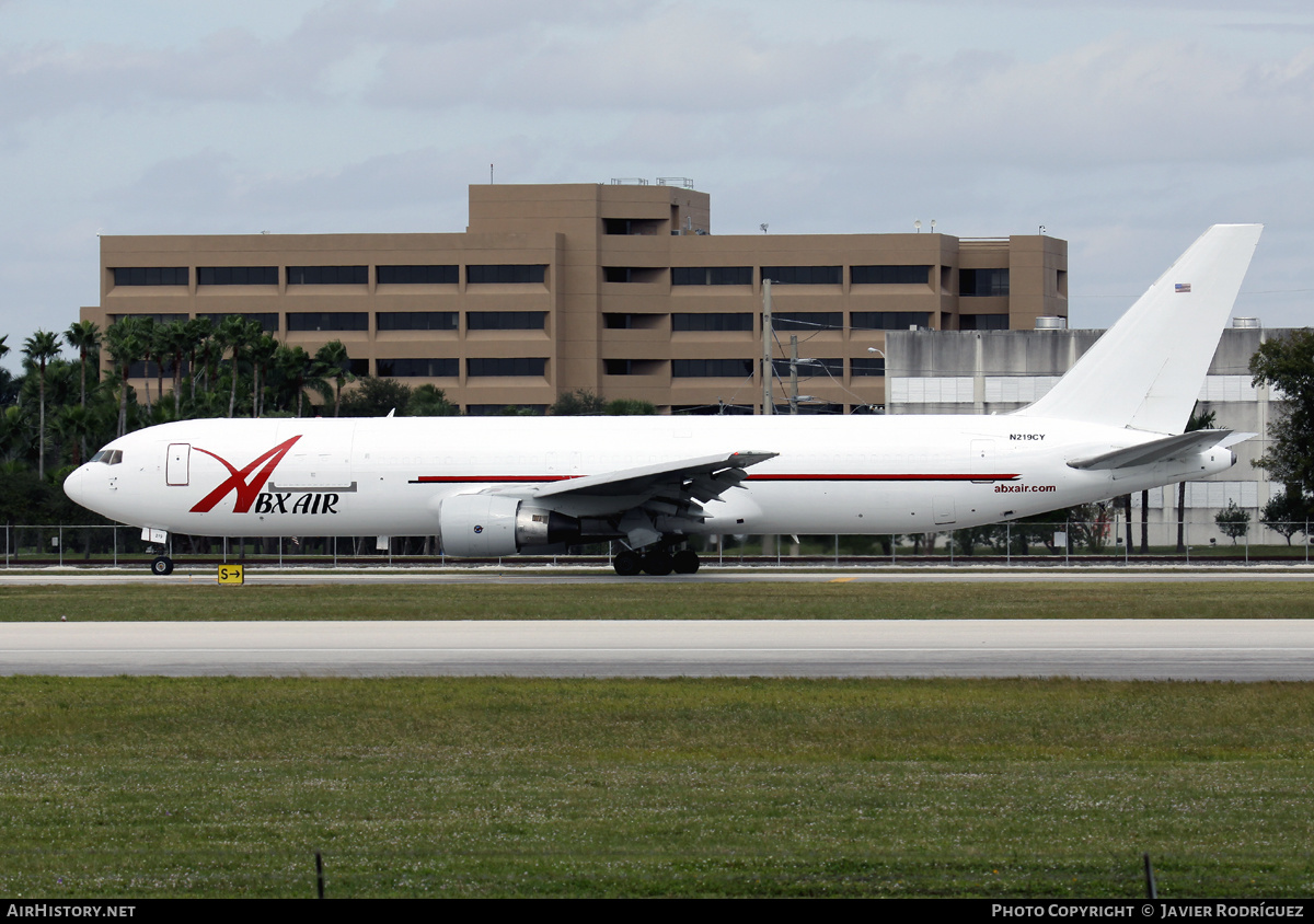 Aircraft Photo of N219CY | Boeing 767-383/ER(BDSF) | ABX Air | AirHistory.net #471994