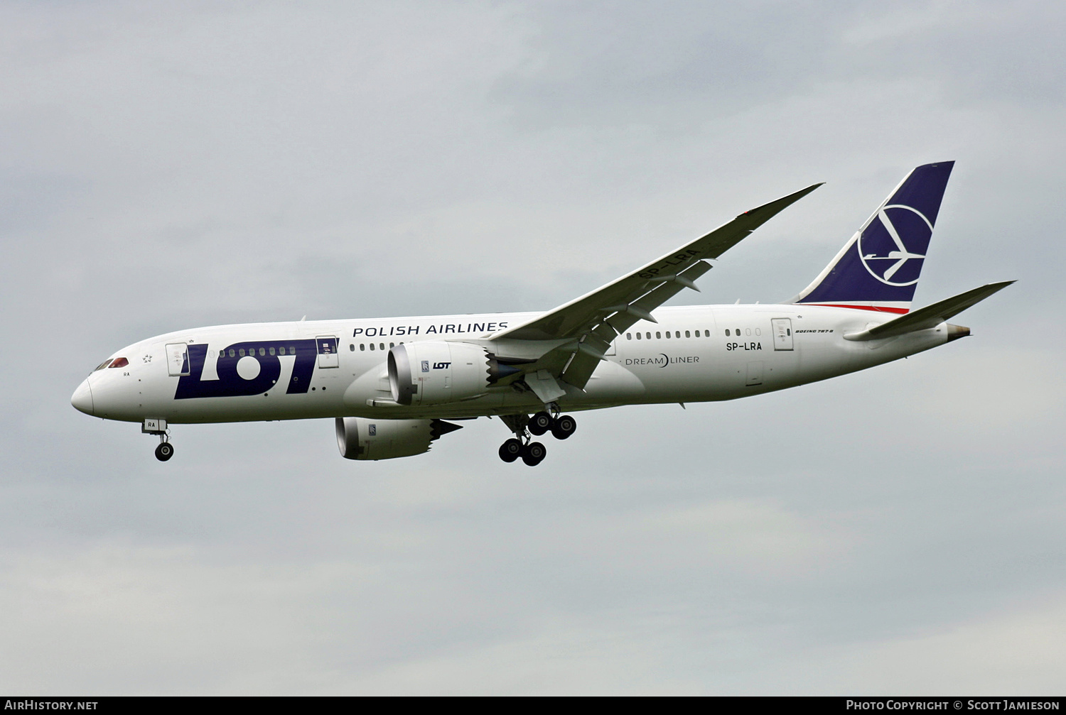 Aircraft Photo of SP-LRA | Boeing 787-8 Dreamliner | LOT Polish Airlines - Polskie Linie Lotnicze | AirHistory.net #472000