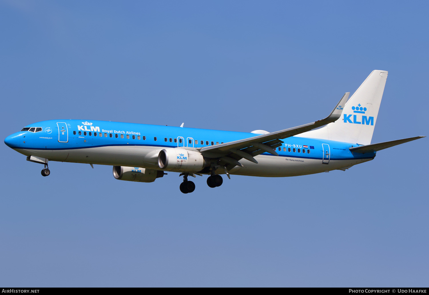 Aircraft Photo of PH-BXU | Boeing 737-8BK | KLM - Royal Dutch Airlines | AirHistory.net #472038