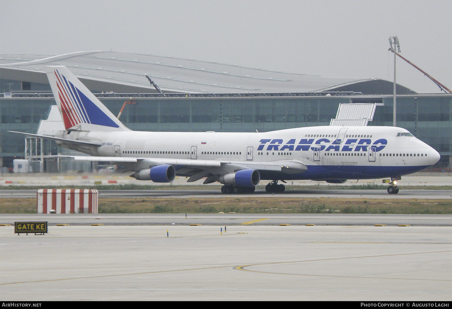 Aircraft Photo of VP-BGU | Boeing 747-346 | Transaero Airlines | AirHistory.net #472045