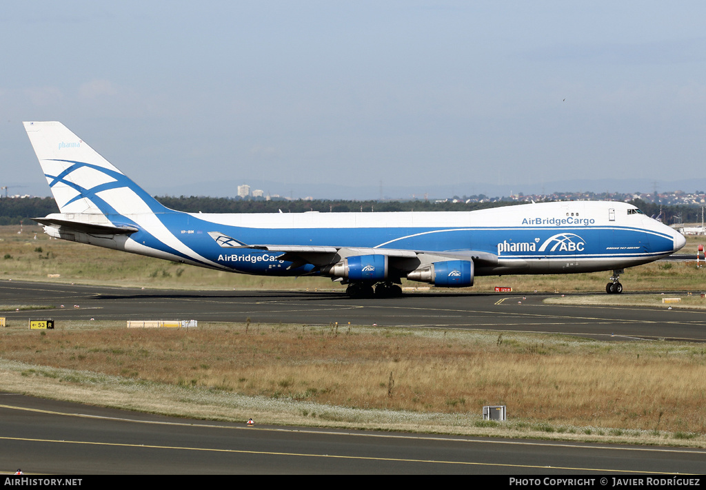 Aircraft Photo of VP-BIM | Boeing 747-4HAF/ER/SCD | ABC Pharma - AirBridgeCargo Airlines | AirHistory.net #472051