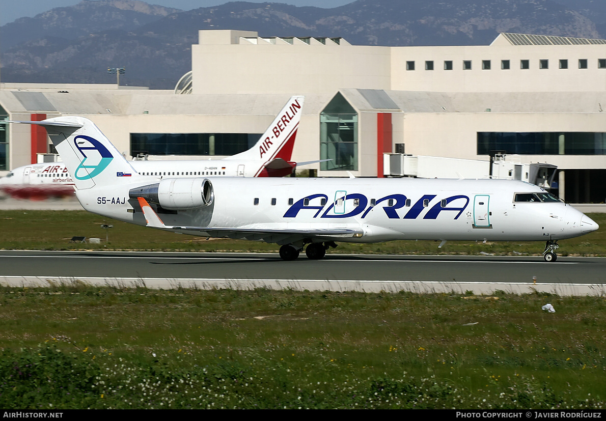 Aircraft Photo of S5-AAJ | Bombardier CRJ-200ER (CL-600-2B19) | Adria Airways | AirHistory.net #472055