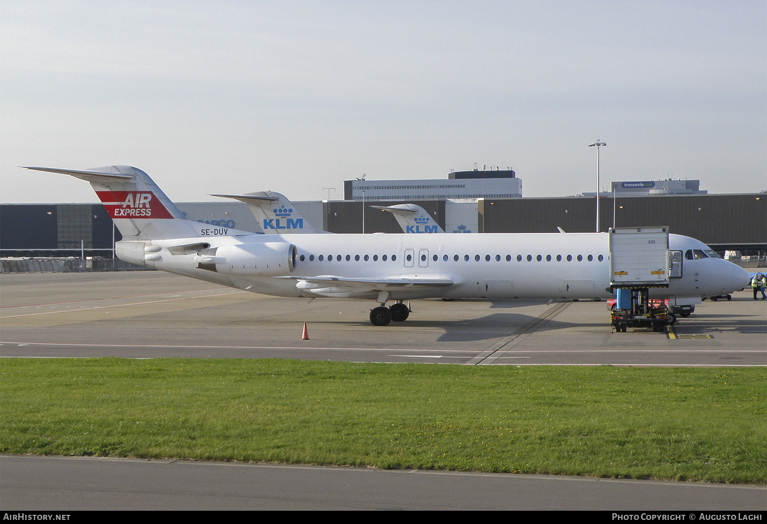 Aircraft Photo of SE-DUV | Fokker 100 (F28-0100) | Air Express | AirHistory.net #472062
