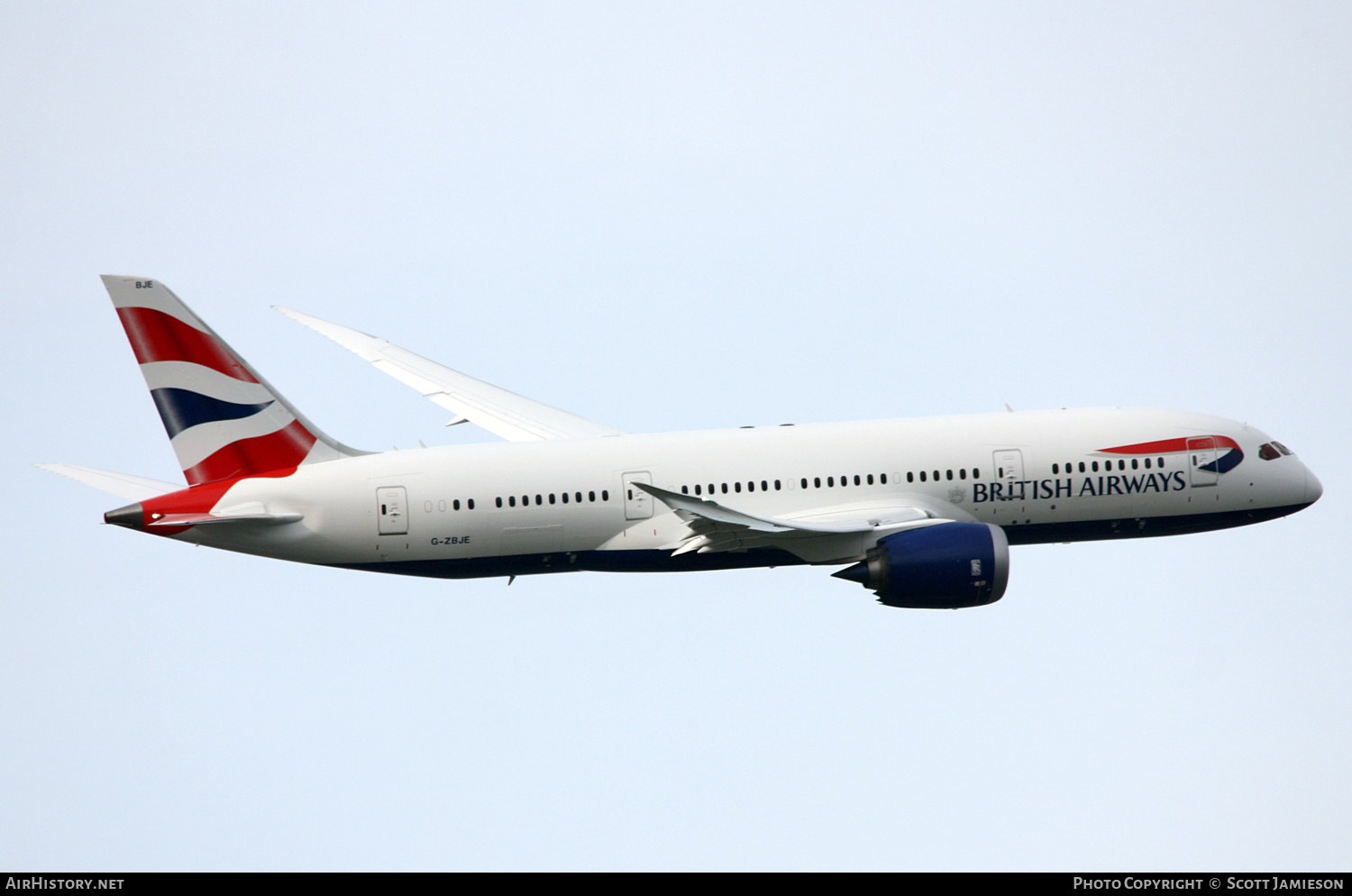 Aircraft Photo of G-ZBJE | Boeing 787-8 Dreamliner | British Airways | AirHistory.net #472083