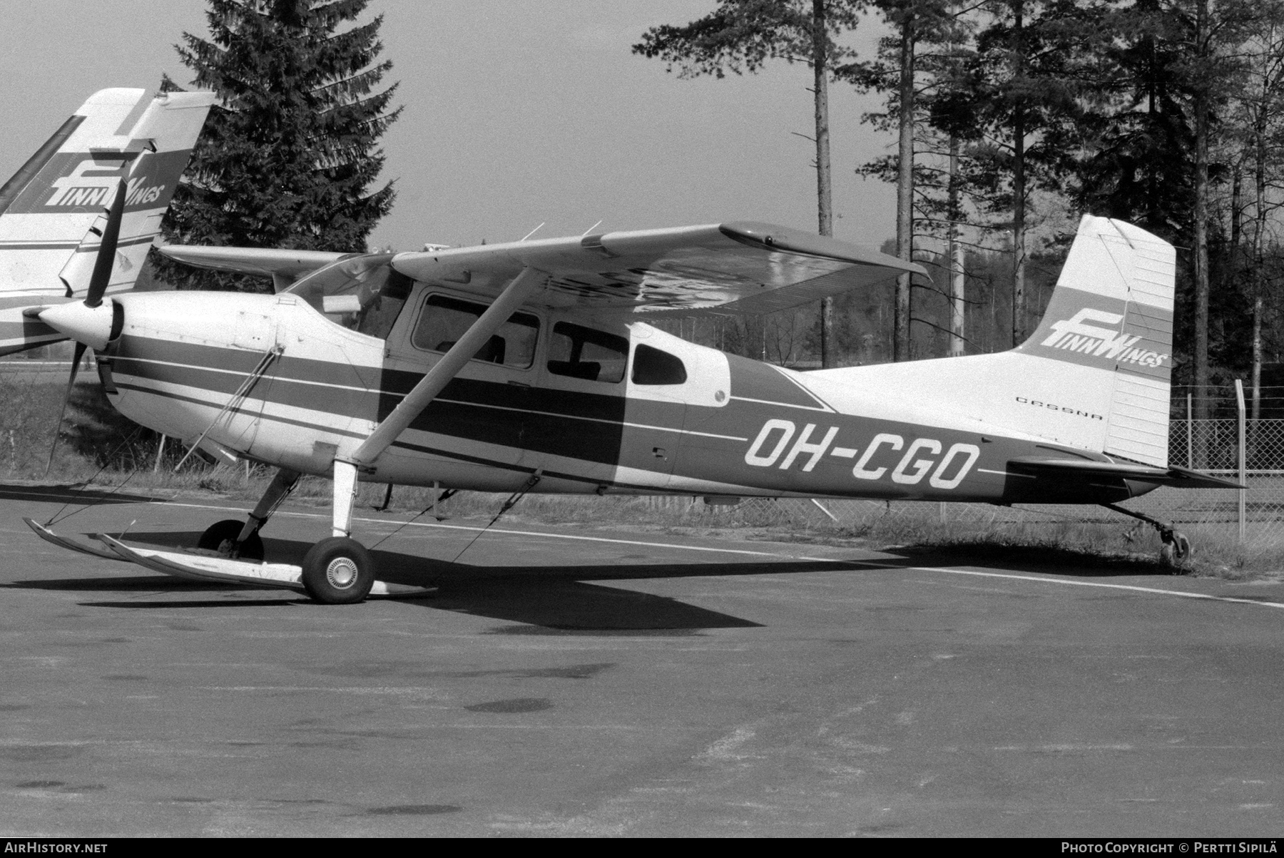 Aircraft Photo of OH-CGO | Cessna A185E Skywagon 185 | Finnwings | AirHistory.net #472109