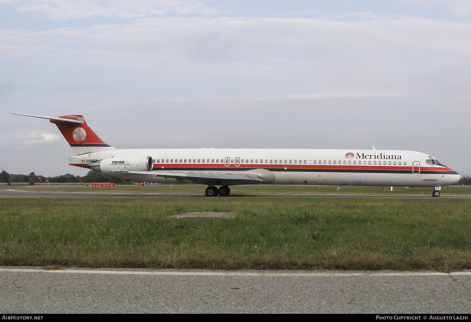 Aircraft Photo of I-SMER | McDonnell Douglas MD-82 (DC-9-82) | Meridiana | AirHistory.net #472120
