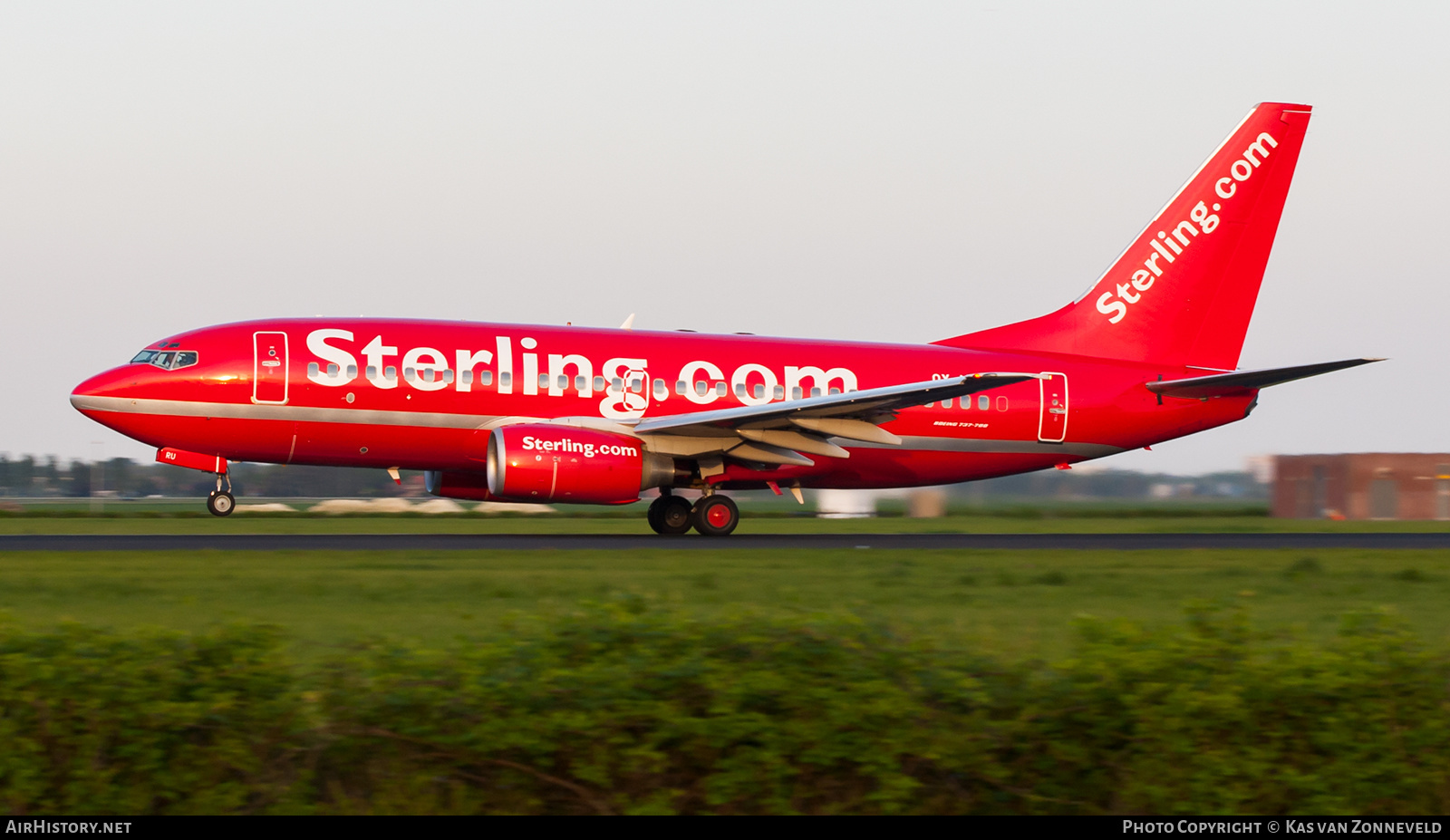 Aircraft Photo of OY-MRU | Boeing 737-73S | Sterling Airlines | AirHistory.net #472131