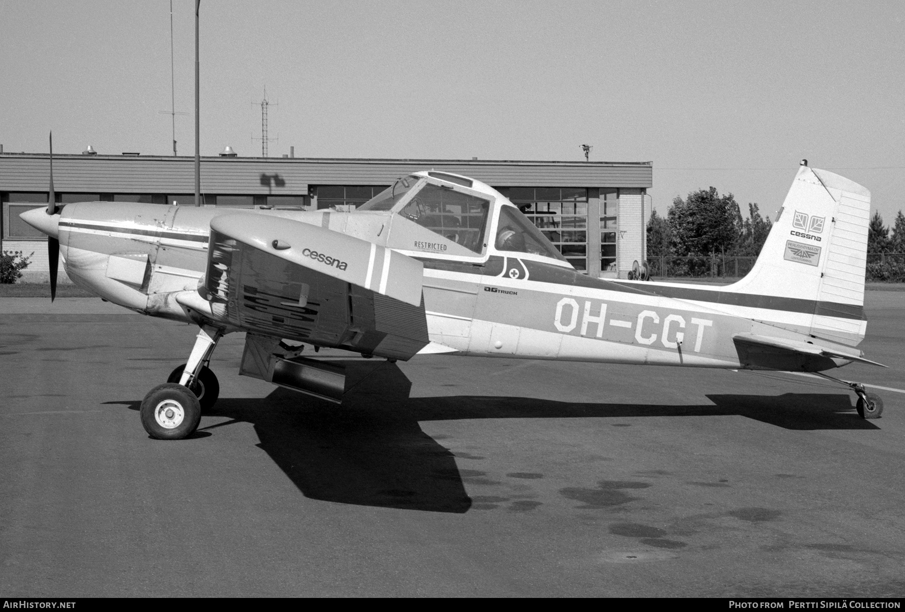 Aircraft Photo of OH-CGT | Cessna A188B AgTruck | Perusyhtyma | AirHistory.net #472133