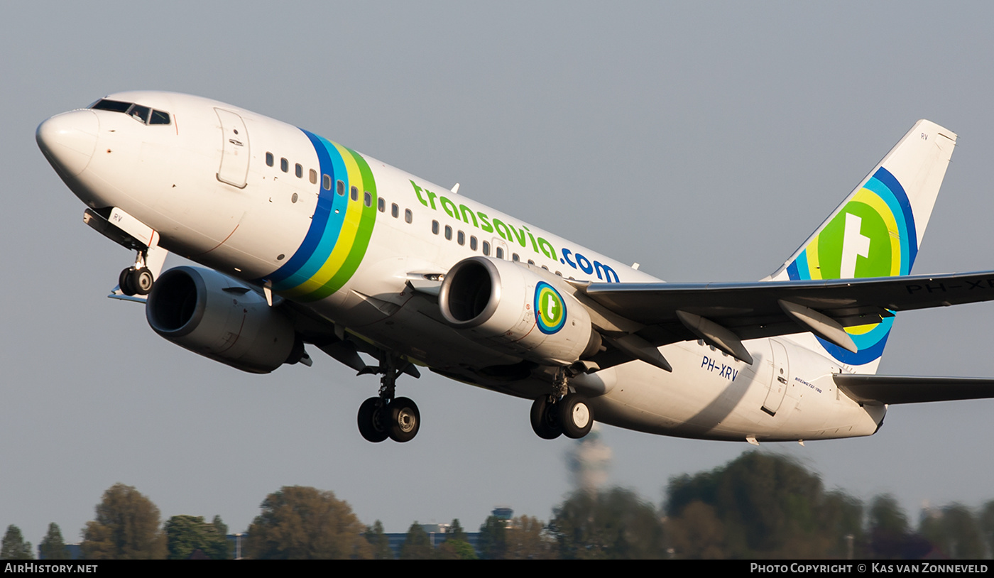 Aircraft Photo of PH-XRV | Boeing 737-7K2 | Transavia | AirHistory.net #472136