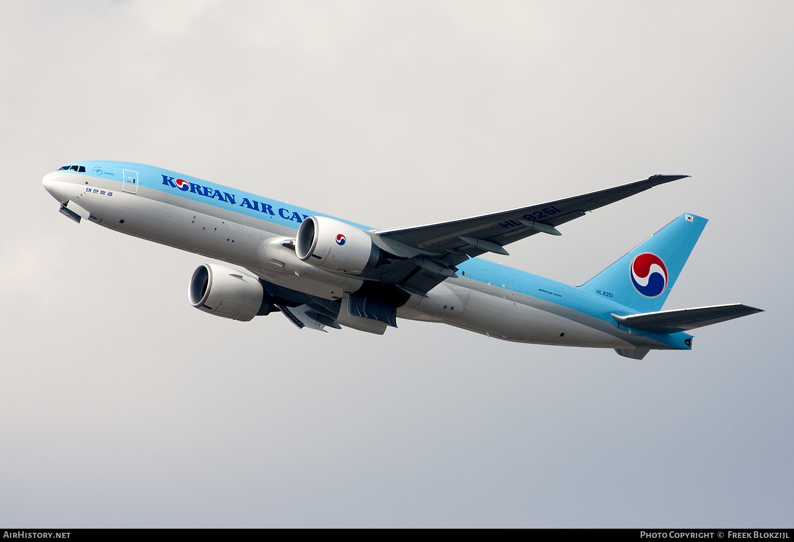 Aircraft Photo of HL8251 | Boeing 777-FB5 | Korean Air Cargo | AirHistory.net #472142