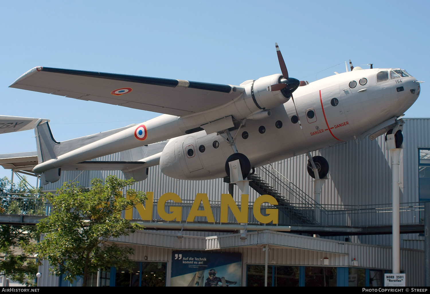 Aircraft Photo of 154 | Nord 2501F-3 Noratlas | France - Air Force | AirHistory.net #472143