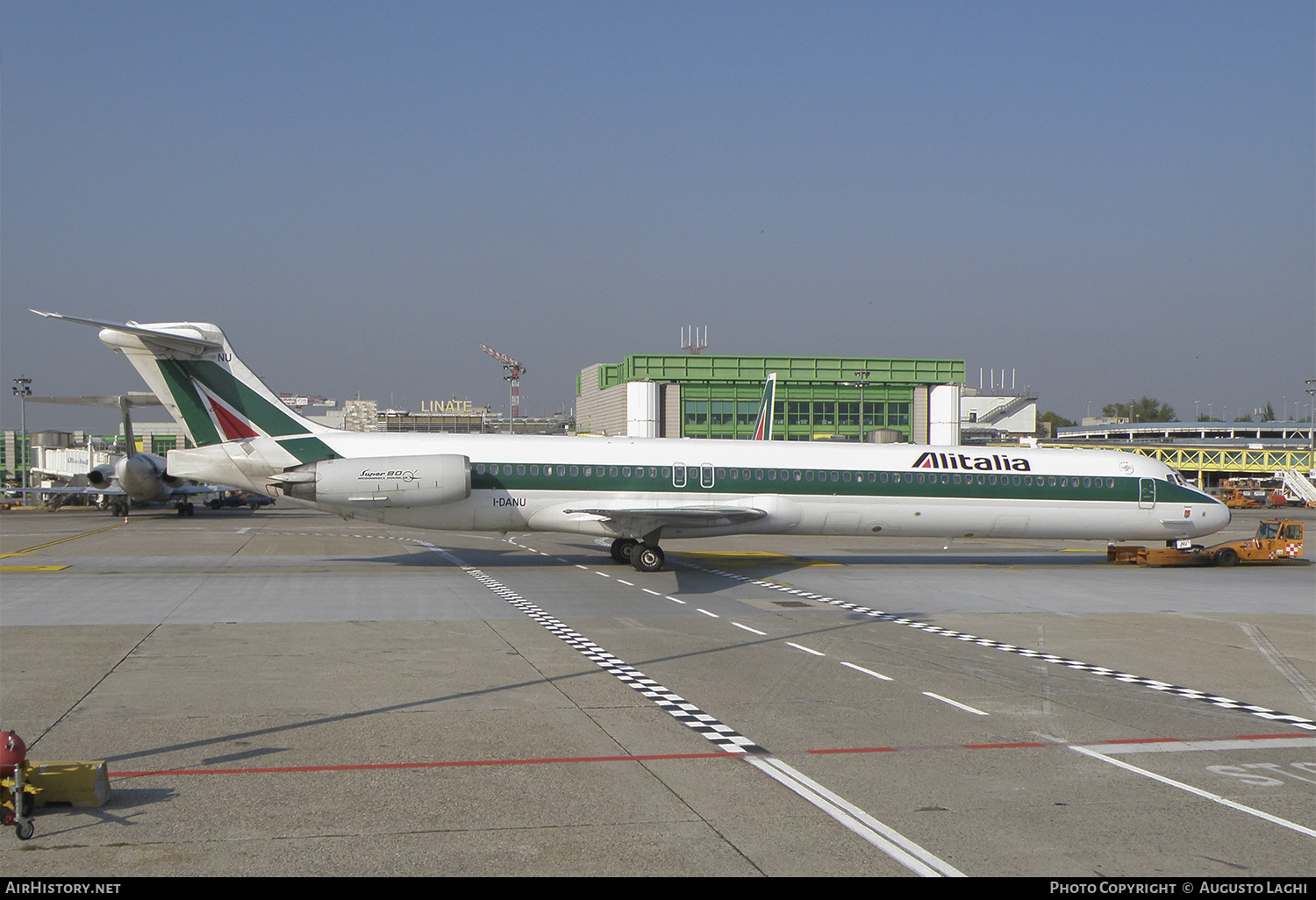 Aircraft Photo of I-DANU | McDonnell Douglas MD-82 (DC-9-82) | Alitalia | AirHistory.net #472154