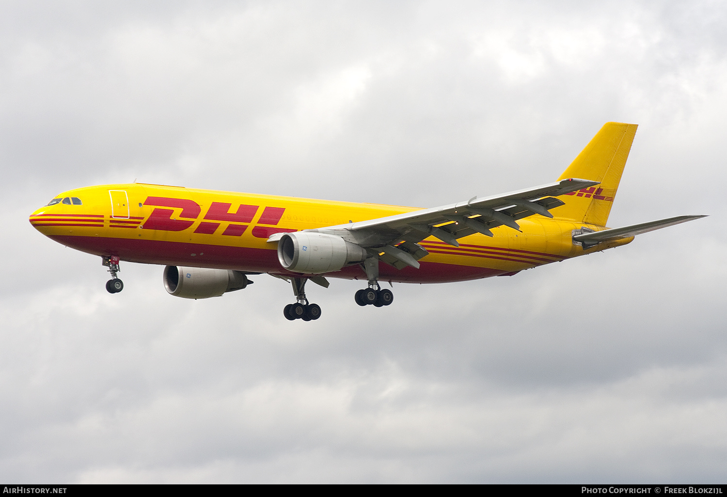 Aircraft Photo of EI-OZG | Airbus A300B4-203(F) | DHL International | AirHistory.net #472162