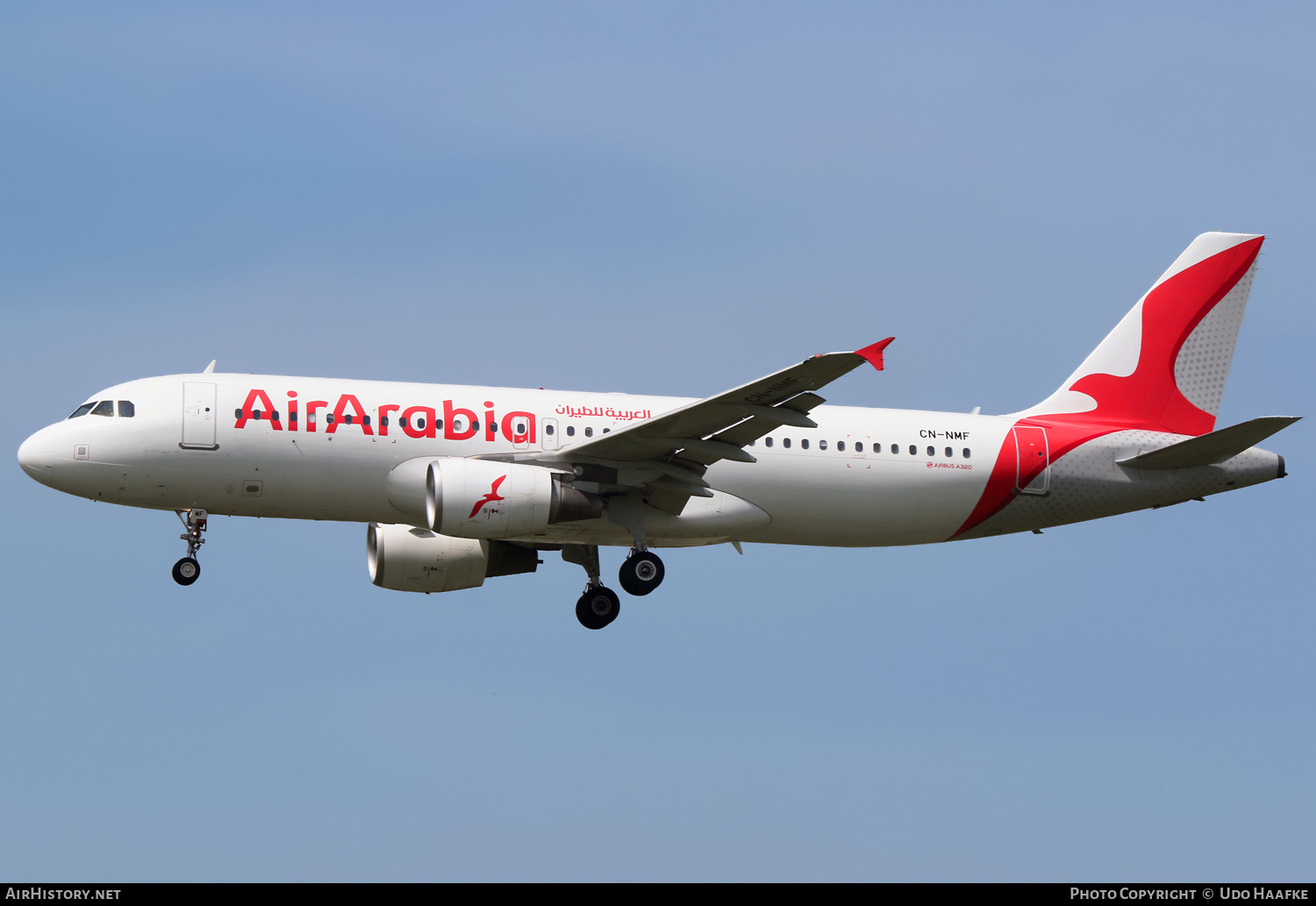 Aircraft Photo of CN-NMF | Airbus A320-214 | Air Arabia | AirHistory.net #472167
