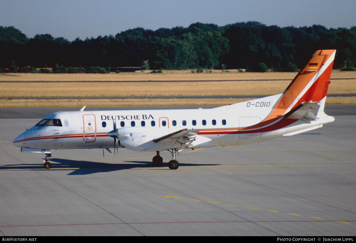 Aircraft Photo of D-CDID | Saab 340A | Deutsche BA | AirHistory.net #472185